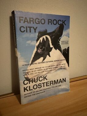 Fargo Rock City by Chuck Klosterman - Blue & White Paperback
